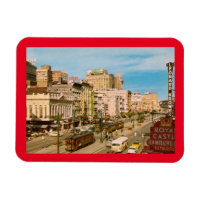 Canal St, New Orleans LA Vintage Postkarte
