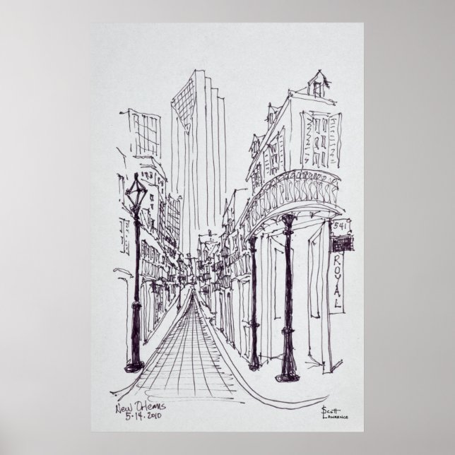 Canal Street | New Orleans, Louisiana Poster (Vorne)