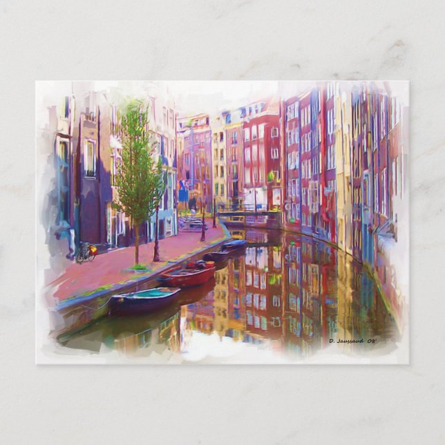 Canal Street Postkarte (Vorderseite)