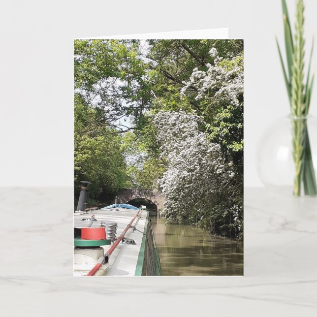 Canal-Themenkarte. Leere dich für deine eigene Nac Karte (Vorderseite)