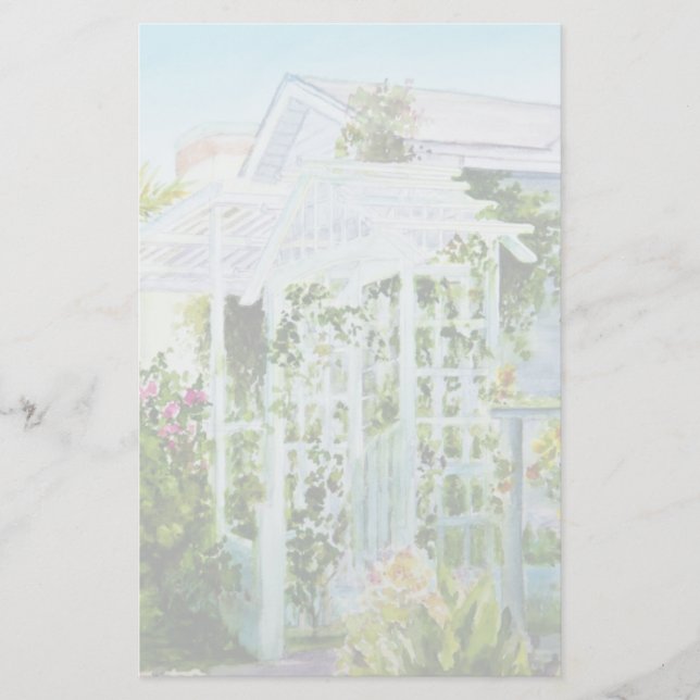 Canal Trellis Briefpapier (Vorderseite)