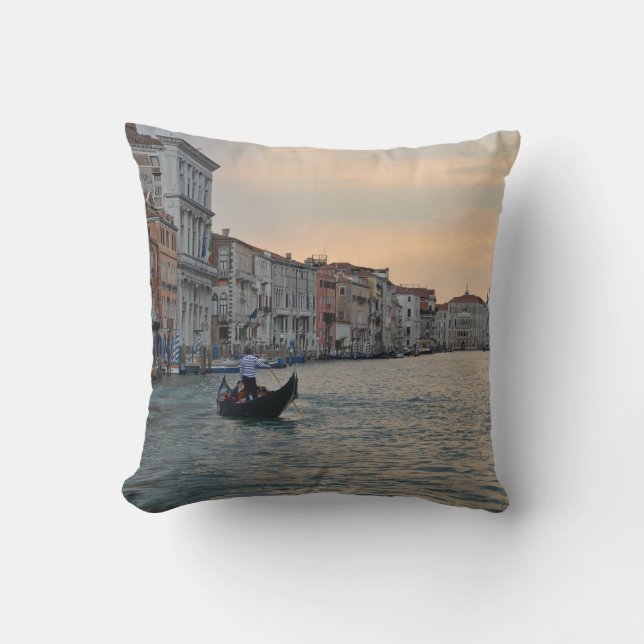Canal Venice Pillow Kissen (Vorderseite)