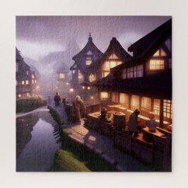 Canal Zone Nachtzeit Puzzle