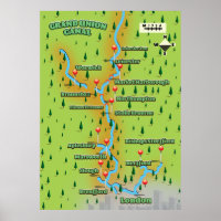 Canale Grande Gewerkschaft Karte