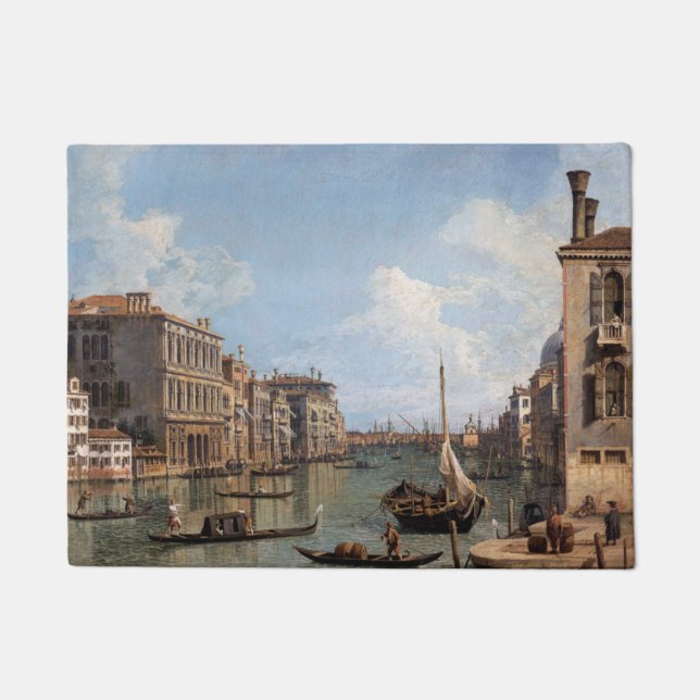 Canaletto Blick auf den Canal Grande Fußmatte (Vorderseite)