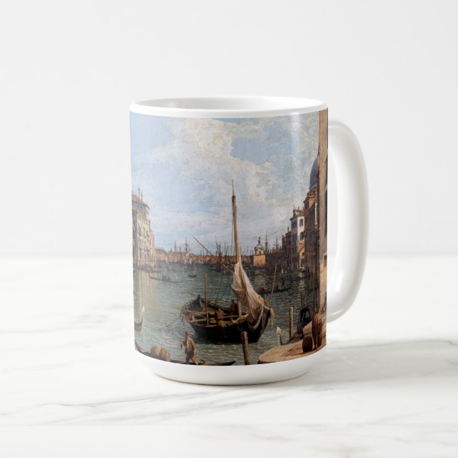 Canaletto Blick auf den Canal Grande Kaffeetasse (VorderseiteRechts)