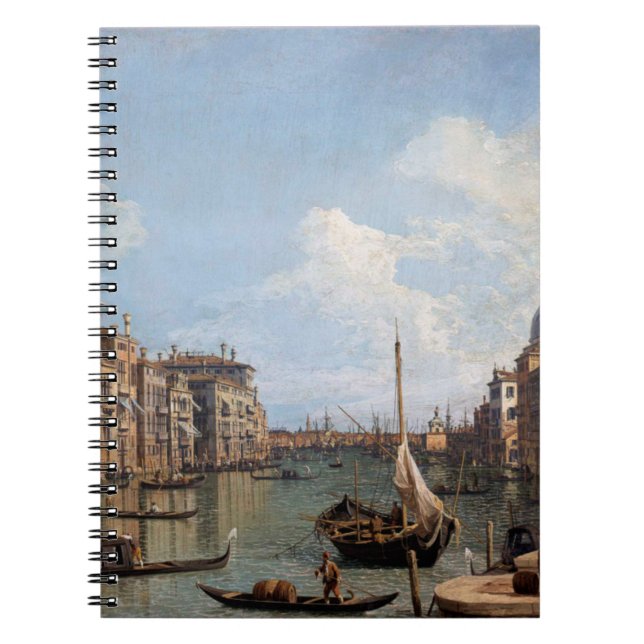 Canaletto Blick auf den Canal Grande Notizblock (Vorderseite)
