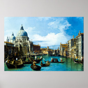 Canaletto: Der Eingang zum Canale Grande, Venedig Poster
