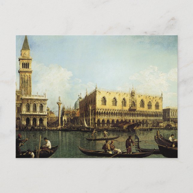 Canaletto Der Pier Postkarte (Vorderseite)