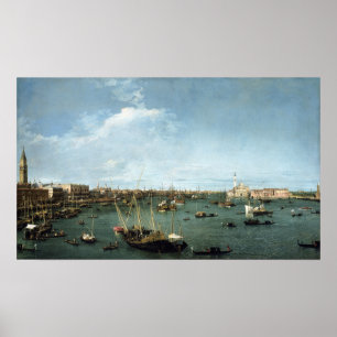Canaletto (Giovanni Antonio Canal) Bacino di San Poster