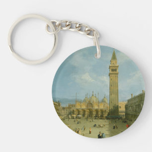 Canaletto   Marktplatz San Marco Schlüsselanhänger