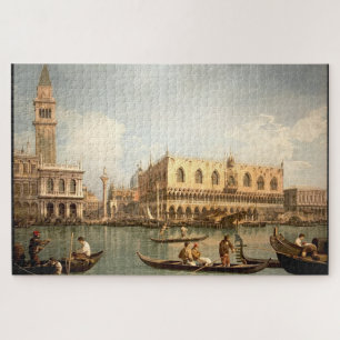 Canaletto Meisterwerk - Aussicht auf San Marco Ven Puzzle