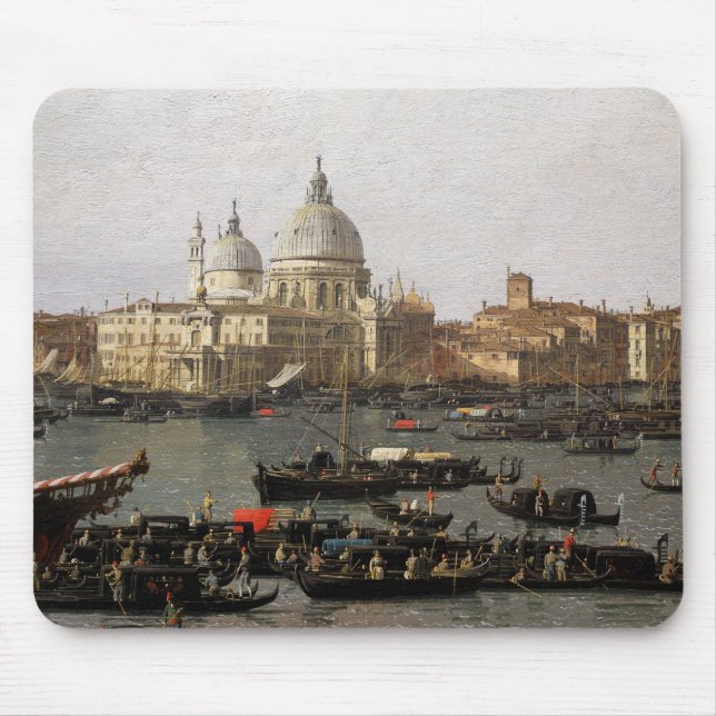 Canaletto Venedig, San Marco Basin Mousepad (Vorne)