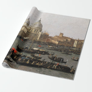 Canaletto Venedig, San Marco-Becken Geschenkpapier