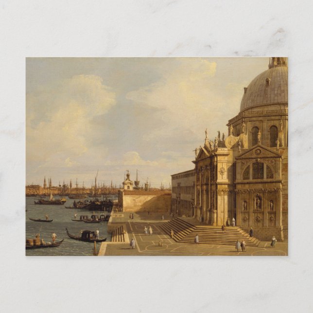 Canaletto | Venedig: Santa Maria della Salute Postkarte (Vorderseite)