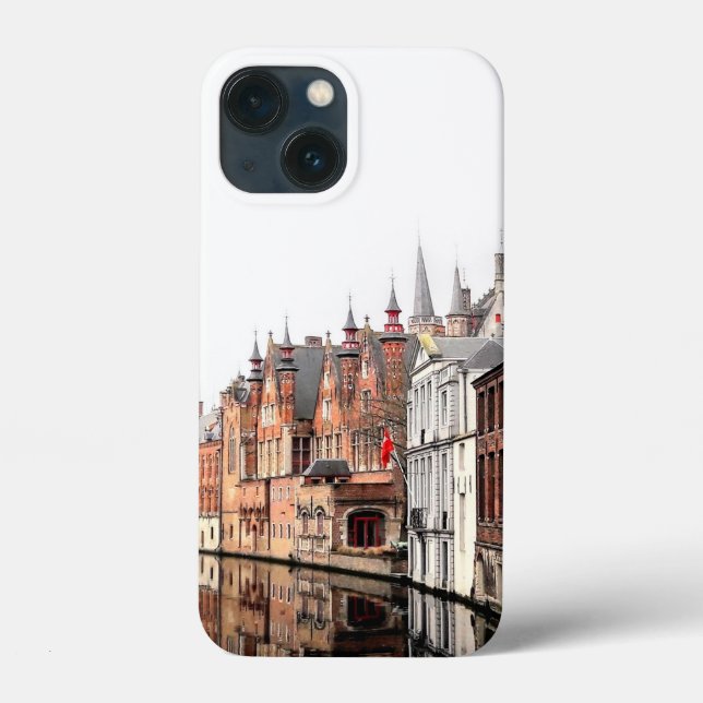 Canals of Bruges. Case-Mate iPhone Hülle (Rückseite)