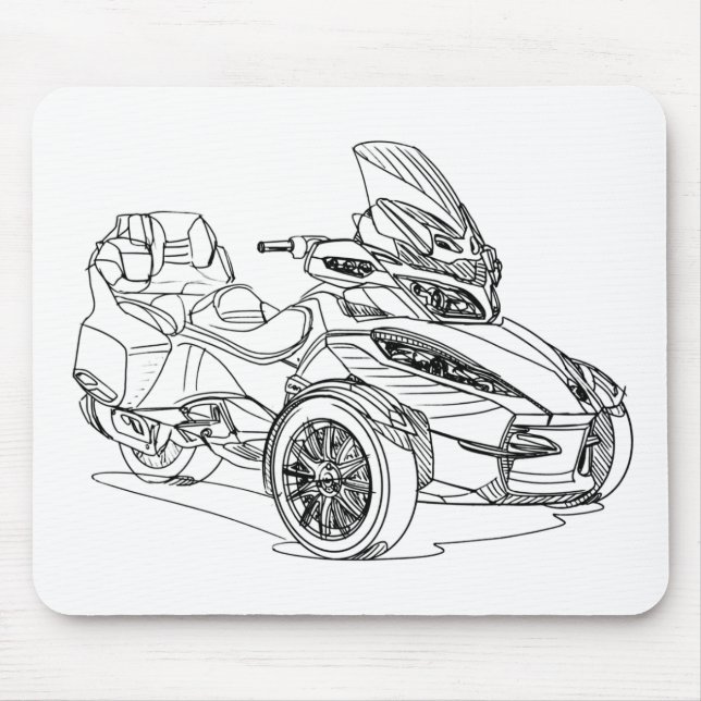 CanAm Spyder RTS 2013 Mousepad (Vorne)