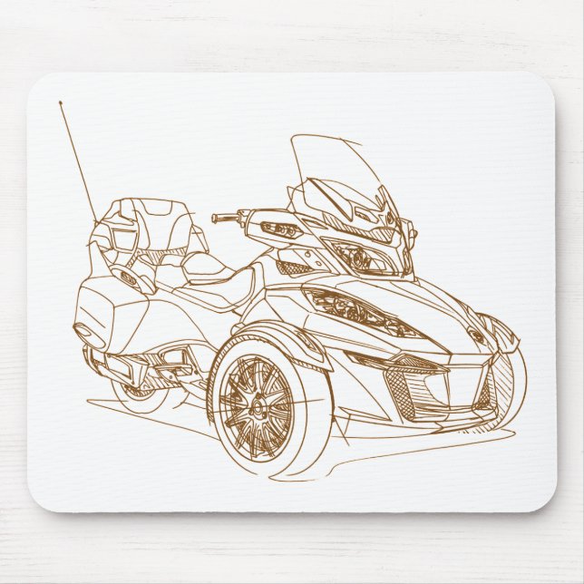 CanAm Spyder RTS 2014 Mousepad (Vorne)