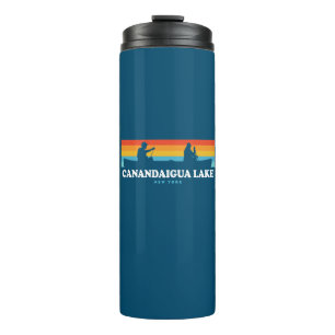 Canandaigua Lake New York Canoe Thermosbecher