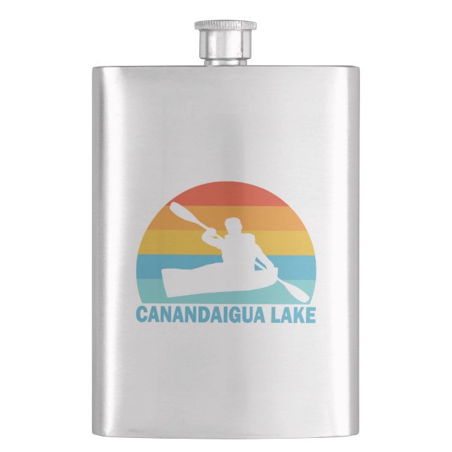 Canandaigua Lake New York Kayak Flachmann (Vorderseite)