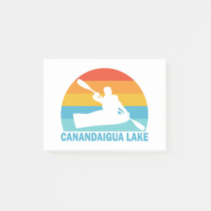 Canandaigua Lake New York Kayak Post-it Klebezettel