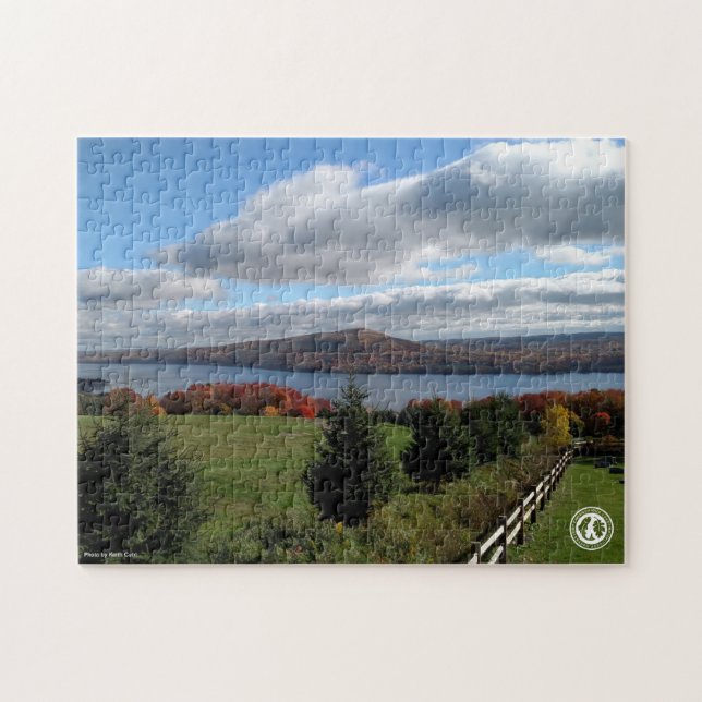Canandaigua-See im Herbst Puzzle (Horizontal)