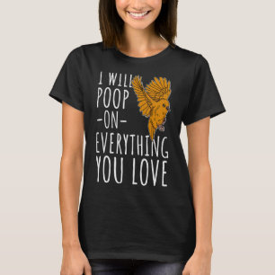 Canary Bird Biologin Songbird Canaries Ornitholog T-Shirt