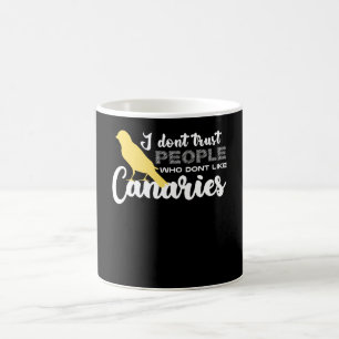 Canary Funny Canary Birds Kaffeetasse