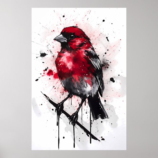Canary Red Factor Poster (Vorne)