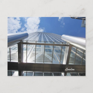 Canary Wharf 1 Kanada Square skycraper Postcard Postkarte