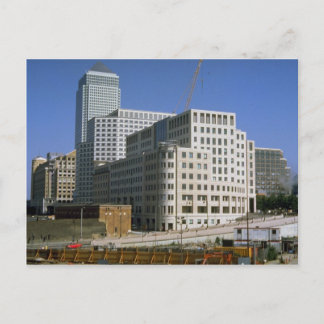 Canary Wharf Gebäude, London, England, Großbritann Postkarte