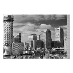 Canary Wharf London Docklands England Fotodruck