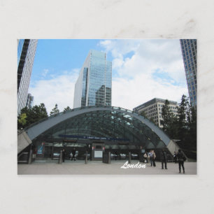 Canary Wharf, London Postcard Postkarte