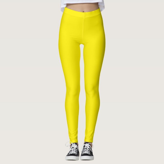 Canary Yellow Leggings (Vorderseite)