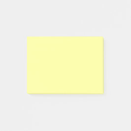 Canary Yellow Simple 4" x 3" Post-it Klebezettel