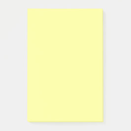 Canary Yellow Simple 4" x 6" Post-it Klebezettel