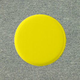 Canary Yellow Solid Color Button