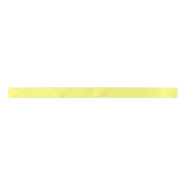 Canary Yellow Solid Color Satinband