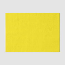 Canary Yellow Solid Color Seidenpapier