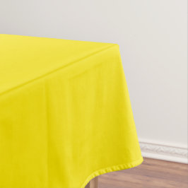 Canary Yellow Solid Color Tischdecke
