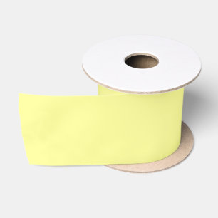 Canary Yellow Wide Satinband