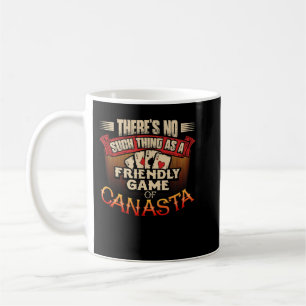 Canasta Card Game für einen Canasta Lover Kaffeetasse