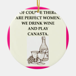 CANASTA KERAMIKORNAMENT