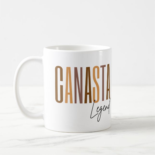 Canasta-Legende Kaffeetasse (Links)