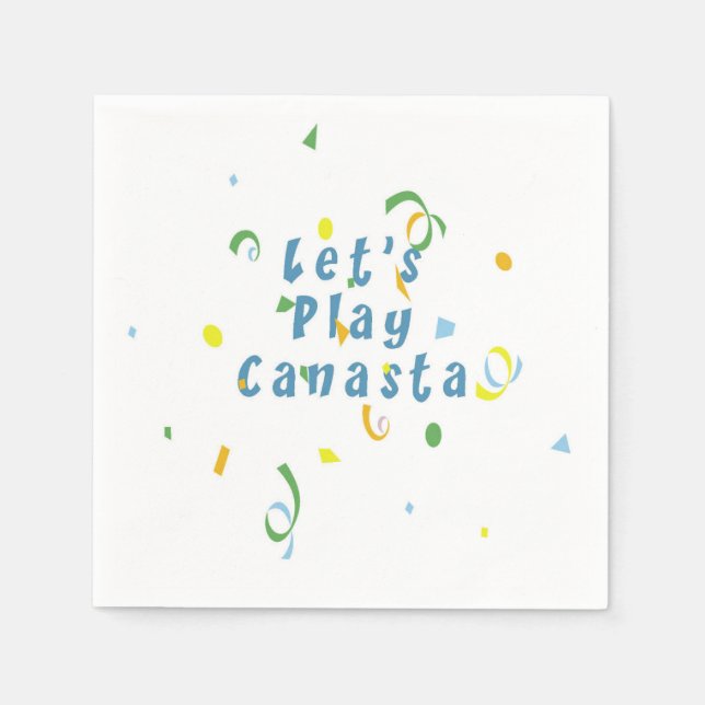 Canasta Napkins Serviette (Vorderseite)