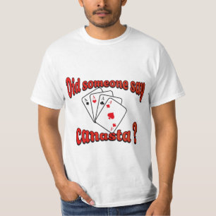 Canasta spielen T-Shirt