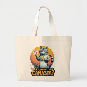 Canasta-Spielkartenstrategie Jumbo Stoffbeutel