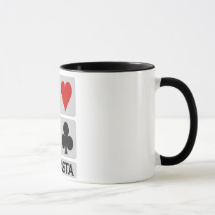 Canasta-Tasse - wählen Sie Art u. Farbe Tasse