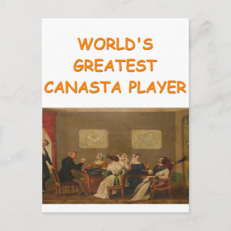 Canasta Witz 2 Postkarte