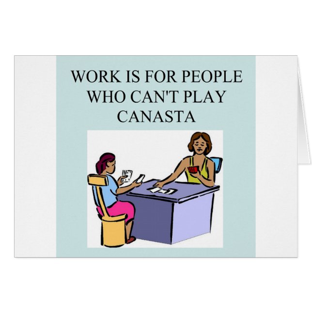 Canastaspielspieler) (Vorderseite (Horizontal))